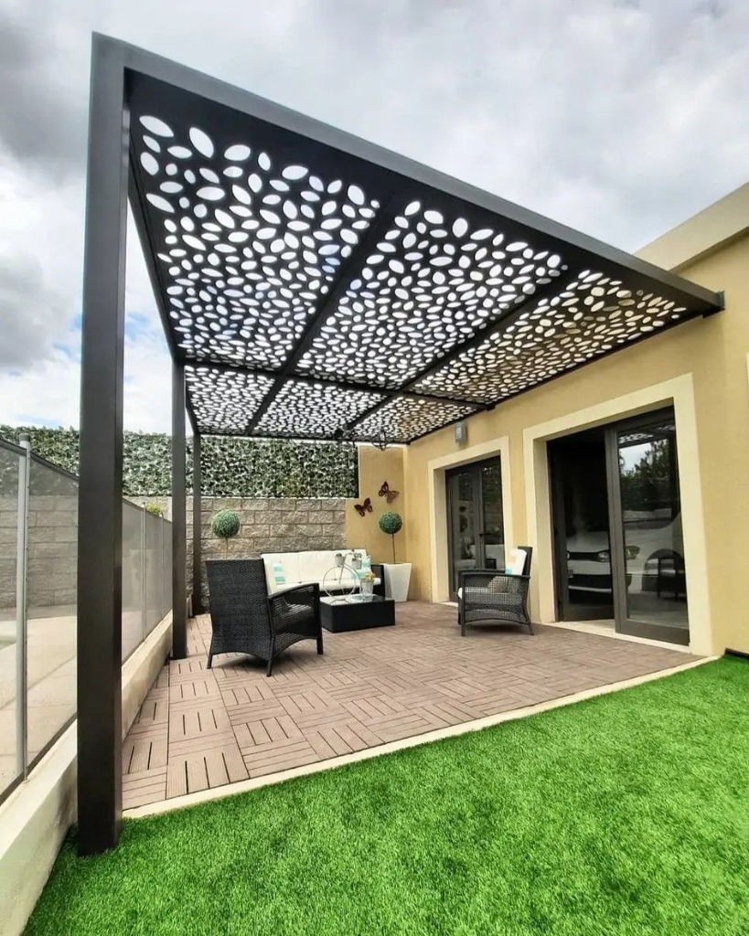 Outdoor Patio Pergola Shade Roof Panel